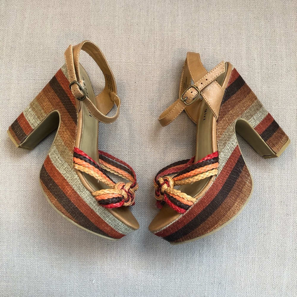 NWOT Madden Girl Wedge Platforms